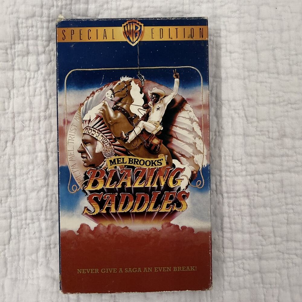 Mel Brooks Blazing Saddles Special Edition VHS tape